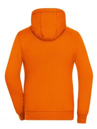 Damen Zip-Jacke Orange